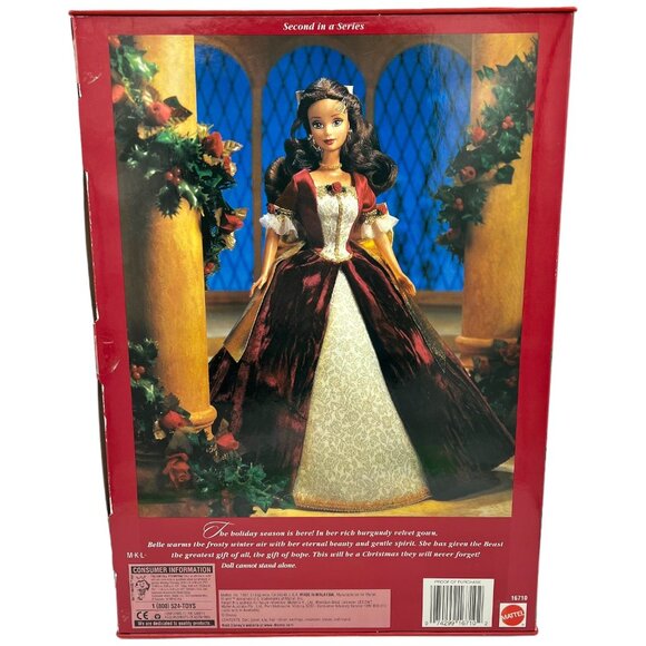 Disney's Beauty & The Beast Holiday Princess Belle Doll Special Edition - Picture 4 of 16
